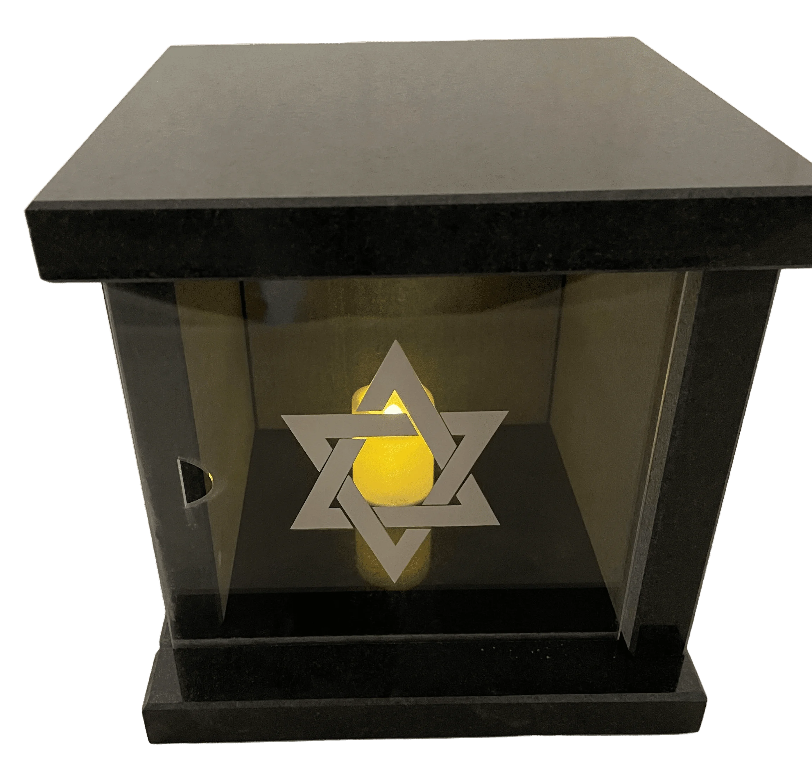 Lanterne avec étoile de David